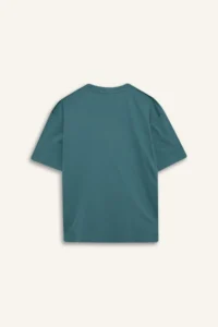 DeFacto Oversize Wide Fit Crew Neck Basic Plain Short Sleeve T-Shirt Boy - Image 8