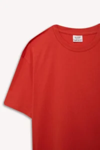 DeFacto Oversize Wide Fit Crew Neck Basic Plain Short Sleeve T-Shirt Boy - Image 8