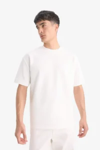 DeFacto Oversized Heavy Material T-Shirt - Image 3