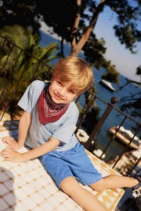 DeFacto Baby Boy Crew Neck Short Sleeve T-Shirt - Image 2