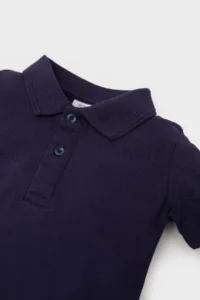 DeFacto Baby Boy Pique Short Sleeve Polo Basic Plain T-Shirt B7007a525sm - Image 2
