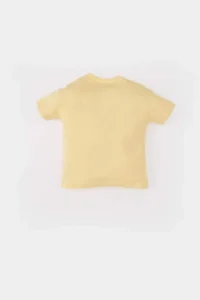 DeFacto Crew Neck Printed Short Sleeve T-Shirt Baby Boy - Image 5