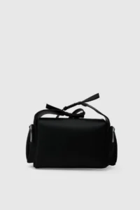 Shule Bags Barenia Retro Crossbody Bag Black - Image 6