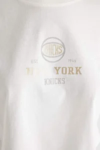DeFactoFit NBA New York Knicks Crew Neck Short Sleeve T-Shirt - Image 5