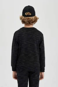 DeFacto Boys' Crew Neck Sweatshirt - Image 6