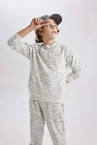 DeFacto Boys' Hooded Sweatshirt - Image 3