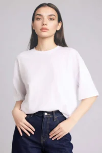 DeFacto Oversized Basic Penye T-Shirt - Image 3