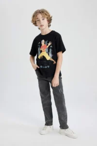 DeFacto Boy's Avatar the Last Airbender Crew Neck Short Sleeve T-Shirt - Image 2