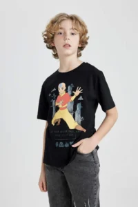 DeFacto Boy's Avatar the Last Airbender Crew Neck Short Sleeve T-Shirt - Image 4
