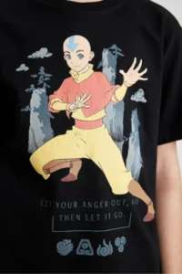 DeFacto Boy's Avatar the Last Airbender Crew Neck Short Sleeve T-Shirt - Image 5