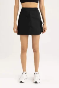 DeFacto Standard Fit Sporcu Mini Skirt - Image 4