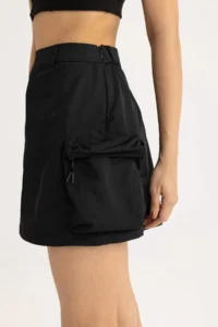 DeFacto Standard Fit Sporcu Mini Skirt - Image 5