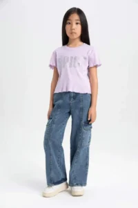 DeFacto Spice Girls Crew Neck Short Sleeve T-Shirt Girls - Image 2
