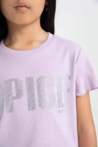DeFacto Spice Girls Crew Neck Short Sleeve T-Shirt Girls - Image 5