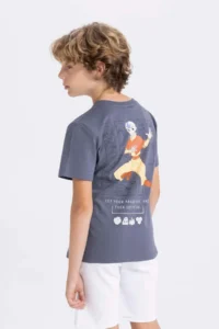DeFacto Boy's Avatar the Last Airbender Crew Neck Short Sleeve T-Shirt