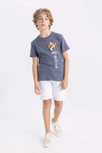 DeFacto Boy's Avatar the Last Airbender Crew Neck Short Sleeve T-Shirt - Image 2