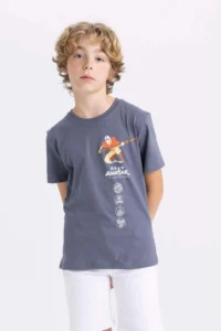DeFacto Boy's Avatar the Last Airbender Crew Neck Short Sleeve T-Shirt - Image 3