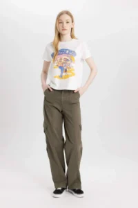 DeFacto Cool Rolling Stones Regular Fit Crew Neck Short Sleeve T-Shirt - Image 2