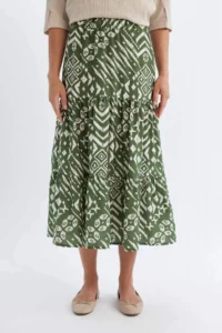 DeFacto Patterned Aerobin Midi Skirt - Image 3