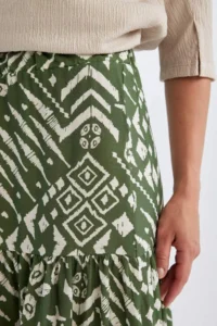 DeFacto Patterned Aerobin Midi Skirt - Image 4
