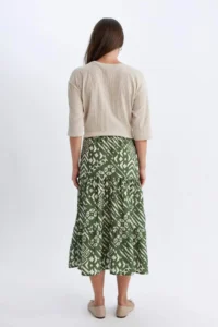 DeFacto Patterned Aerobin Midi Skirt - Image 5