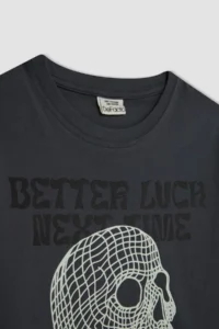 DeFacto Crew Neck Color Changing Printed Short Sleeve T-Shirt Boys - Image 5