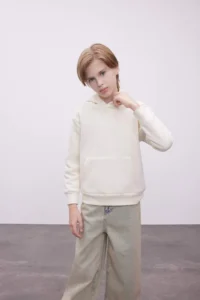 DeFacto Boy's Pocketed Hooded School Sweatshirt - Image 3