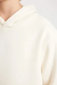 DeFacto Boy's Pocketed Hooded School Sweatshirt - Image 8