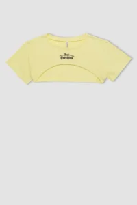 DeFacto Ribbed Camisole 2-Piece Short Sleeve T-Shirt Girl - Image 8