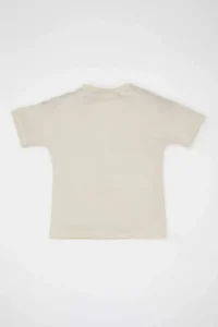 DeFacto Baby Boy Disney Mickey & Minnie Crew Neck Short Sleeve T-Shirt - Image 4