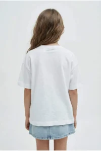 DeFacto Girl Billie Eilish Relax Fit Crew Neck Short Sleeve T-Shirt - Image 5