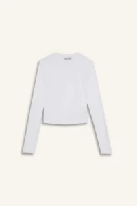 DeFacto Fitted Crew Neck Basic Plain Long Sleeve T-Shirt - Image 5
