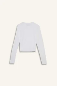 DeFacto Fitted Crew Neck Basic Plain Long Sleeve T-Shirt - Image 7