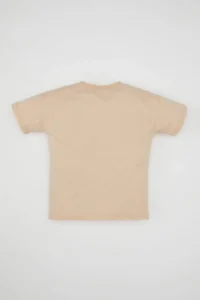 DeFacto Baby Boy Crew Neck Printed Short Sleeve T-Shirt - Image 4