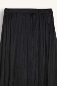 DeFacto A Cut Basic Plain Satin Maxi Skirt - Image 7