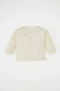 DeFacto Baby Girl Crew Neck Printed Sweatshirt - Image 5