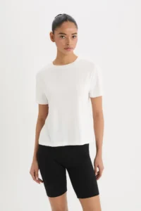 DeFacto Standard Fit Crew Neck Sports Basic Plain Short Sleeve T-Shirt - Image 5
