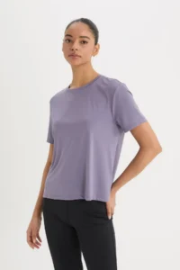 DeFacto Standard Fit Crew Neck Sports Basic Plain Short Sleeve T-Shirt - Image 3