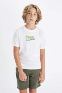 DeFacto X-Men Crew Neck Short Sleeve T-Shirt Boy - Image 3