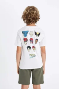 DeFacto X-Men Crew Neck Short Sleeve T-Shirt Boy - Image 5