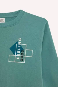 DeFacto Boy's Crew Neck Printed Sweatshirt - Image 8