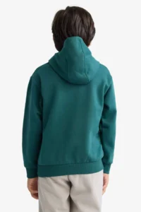 DeFacto Hooded Printed Pocket Sweatshirt Boy - Image 6