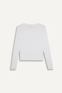 DeFacto White Women Long Sleeve T-shirt D3756AX/WT83 - Image 8