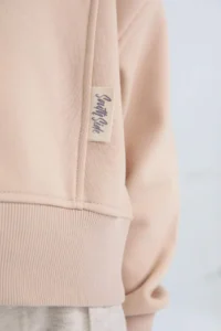 DeFacto Relax Fit Crew Neck Basic Plain Soft Lined Sweatshirt Girl Child - Image 8