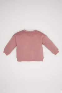 DeFacto Baby Girl Printed Sweatshirt - Image 4