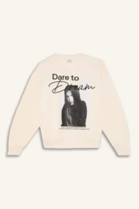 DeFacto Oversize Wide Fit Crew Neck Printed Sweatshirt Girl - Image 7