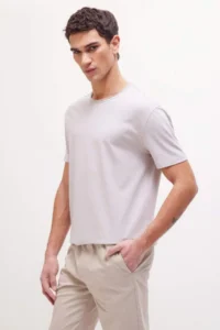 DeFacto 100% Cotton Heavy Material T-Shirt