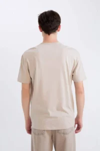 DeFacto 100% Cotton Heavy Material T-Shirt - Image 6