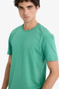 DeFacto 100% Cotton Heavy Material T-Shirt - Image 4