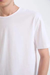 DeFacto 100% Cotton Heavy Material T-Shirt - Image 4